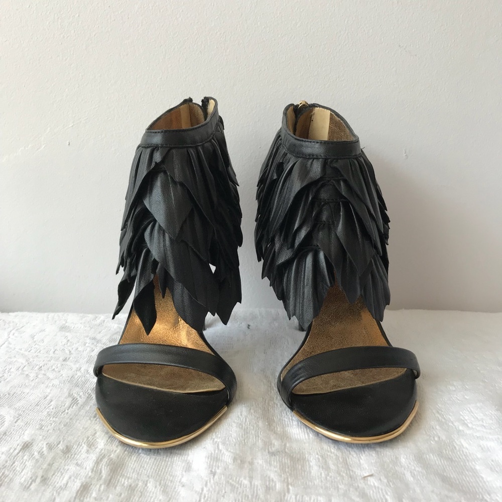 DEVI KROELL**Leaf Black Stilleto**EU 37 US 7 - Picture 3 of 7